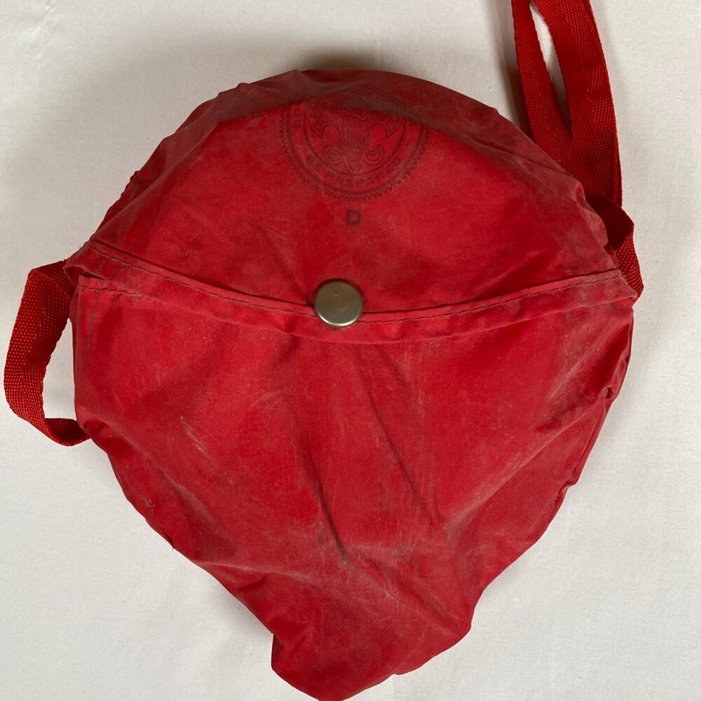 Boy Scouts of America Vintage Mess Kit in Red Case Scout Equipment